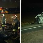Incidente frontale tra due auto nel Trevigiano: morto un 22enne, due feriti gravi. Lo schianto durante un sorpasso