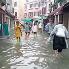 Acqua alta a Venezia, il sindaco chiude Piazza San Marco