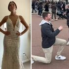 Compra un abito da sposa solo perché costa 25 euro, tre mesi dopo il ragazzo le fa la proposta: «Finalmente posso indossarlo!»