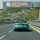 Test auto a guida autonoma con traffico aperto sulla Tangenziale di Napoli