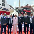Grandi Navi Veloci, consegnata in Cina la Gnv Orion: sintesi di tecnologia e ambiente
