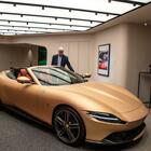 Ferrari vara nuova Corporate Identity. Il primo showrooma cambiare pelle è la storica sede di Samocar a Roma