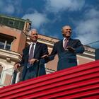 Miti e star alla festa della Rossa. Parterre de rois all’inaugurazione della nuova Corporate identity di Ferrari