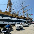 La nave più bella del mondo incontra la corsa più bella del mondo: l’Amerigo Vespucci e la 1000 Miglia insieme per la prima volta