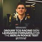 FE, Fornaroli debutta con la Jaguar ai rookie test di Berlino. Mini di nuovo con Nissan. Prossima stagione a 10 squadre