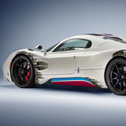 Pagani Utopia The Coyote, one-off ispirata alle corse. Ha un V12 6.0 biturbo da 864 cv e 1.100 Nm di coppia