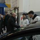 Ford Italia, il ministro dell'istruzione Valditara in visita al laboratorio carrozzeria al &ldquo;Cattaneo&rdquo; di Roma