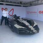 FE, la Mahindra in nero, livrea provvisoria anche per la monoposto Gen4 del costruttore indiano