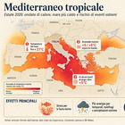 immagine «Mediterraneo sempre più caldo, il surplus di energia provoca eventi estremi», l'esperto spiega la 