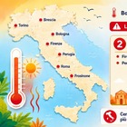 immagine Caldo, bollino rosso in 7 città: ecco dove, quando e quanto durerà. La mappa delle zone più roventi