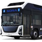 Toyota svela Sora, nuovo autobus a idrogeno. Bus a celle a combustibile supera 300 km di autonomia