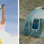 Bezos, missione compiuta: atterrata la capsula dopo il volo nello spazio. «Il giorno più bello»