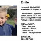 Bambino di due anni scomparso in Provenza. «Emile stava giocando nel giardino dei nonni»