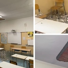 Roma, crollano pezzi di intonaco dal soffitto al liceo Machiavelli: sfiorate due ragazze durante la lezione