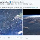 Luca Parmitano, l'allarme dallo spazio: «Il nostro mondo bruciato vivo. Insieme al nostro futuro»