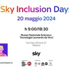Sky Inclusion Days, l'evento a Milano il 20 maggio. Tutti gli ospiti e il programma: chiude la performance di Achille Lauro