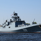 Admiral Makarov, in fiamme fregata russa colpita