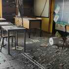 Guidonia, la scuola bruciata dai vandali: «Pronti a ricostruire»