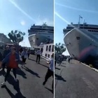 Venezia, nave da crociera si schianta contro battello e banchina: 4 feriti