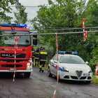 Sant'Elia Fiumerapido, maltempo abbatte pali telefoni: strada per Cassino bloccata