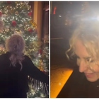 Antonella Clerici e l'albero di Natale: l'idea a sorpresa del compagno Vittorio, il tenero video su Instagram