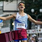Massimo Stano medaglia d'oro nella marcia 20km