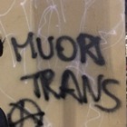 «Muori trans», scritta choc a San Lorenzo