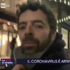 Coronavirus, Alberto Matano all'hotel Palatino di Roma, le immagini esclusive de La Vita in diretta