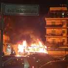 Roma, bus a fuoco al Portuense