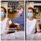 Elisabetta Canalis vaccinata: «Ora posso tornare in Italia e riabbracciare mia mamma»