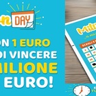 Vince un milione giocando un euro a MillionDay