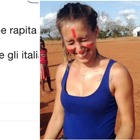 «Oca giuliva, poteva stare a casa e aiutare gli italiani». Insulti choc a Silvia Romano, la volontaria rapita in Kenya