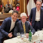 Bill Clinton a Roma: la cena a ristorante