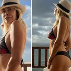 Stefania Orlando, super bikini a 56 anni: «Solo per farti vedere». Lei replica così ai fan