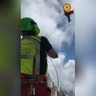 Turista romana cade sul Gran Sasso, salvata dall'elicottero del 118