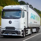 Mercedes Trucks, prova elettrica su lunga distanza per 2 eActros 600: 13mila km in 20 Paesi con 40t di carico