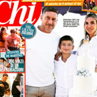 Francesco Totti e Noemi Bocchi, prove di famiglia allargata: felici insieme alla comunione del figlio di lei