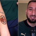 Donnarumma, il tatuaggio del Milan alle Iene dopo i fischi di San Siro