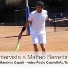 Intervista a Matteo Berrettini al Circolo Canottieri Aniene