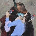 Spunta il bacio con l'amuchina: l'opera di TvBoy sui muri di Milano