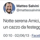 Salvini, polemica per il post del 2013 contro il 2 giugno