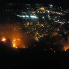 Incendio a Napoli nella notte