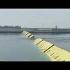 Venezia, il Mose si solleva: test sulle 20 dighe mobili alla bocca di porto del Lido