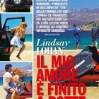 Lindsay Lohan, lite in spiaggia a Mykonos col fidanzato Egor Tarabasov (Chi)