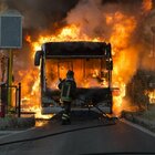 A Primavalle in fiamme autobus della linea 916