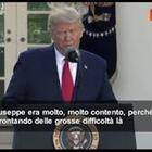 Trump: "Oltre 100 mln di dollari in aiuti sanitari per l'Italia" SOTTOTITOLI
