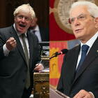 Mattarella risponde a Boris Johnson: «Noi italiani amiamo la libertà, ma anche la serietà»