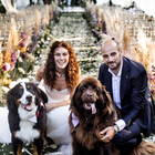 Paola Turani e Ricky "Serpella", le foto ufficiali dall'album del matrimonio