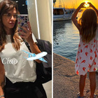 Elisabetta Canalis senza trucco: «Ciao Italia». Il selfie allo specchio e la tenera dedica a Skyler