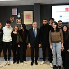 Mario Draghi insieme agli studenti del "Capitini" per il progetto Peses: «Un momento che aspettavo da tanto»